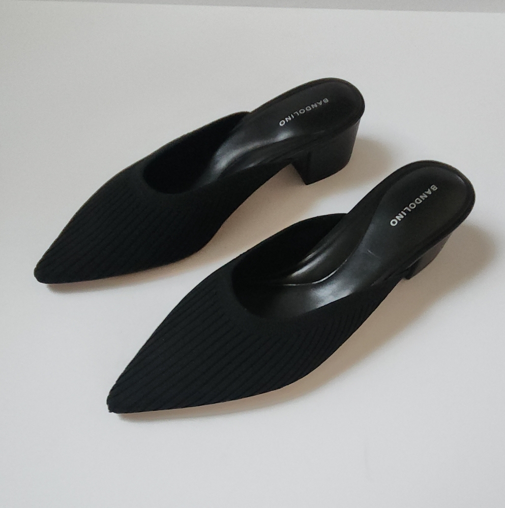 🔥SOLD🔥 Bandolino Ribbed Knit Mules - Picture 3 of 10